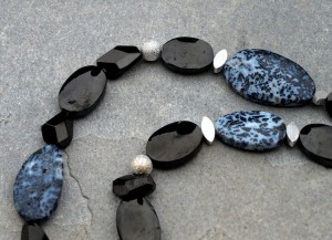 Gagat-Kette von Colibriart