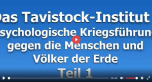 Das Tavistock-Institut - Teil 1